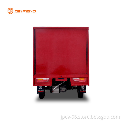 JINPENG High Quality Long Range Closed Cargo Box with Roof for Express